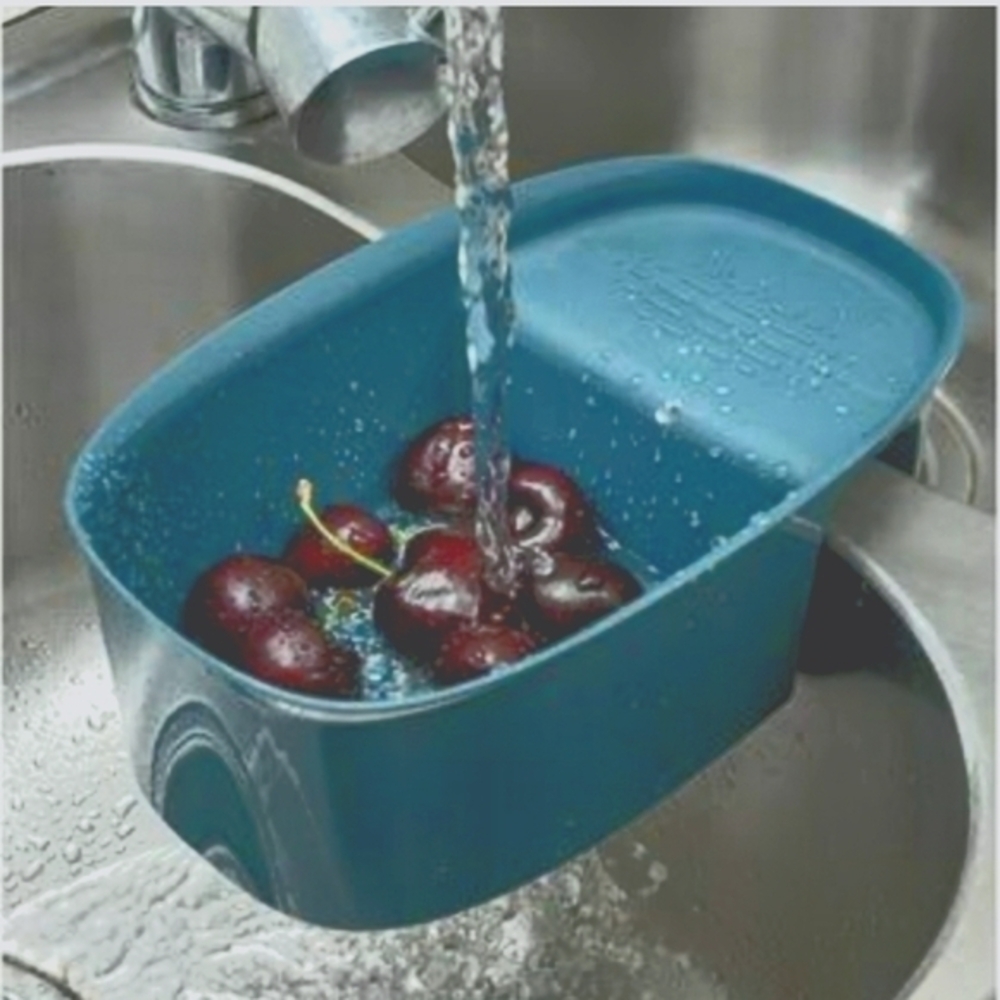 Multifunctional‎ Sink Drain Rack Food Strainer,Wet/Dry Sponge Holder